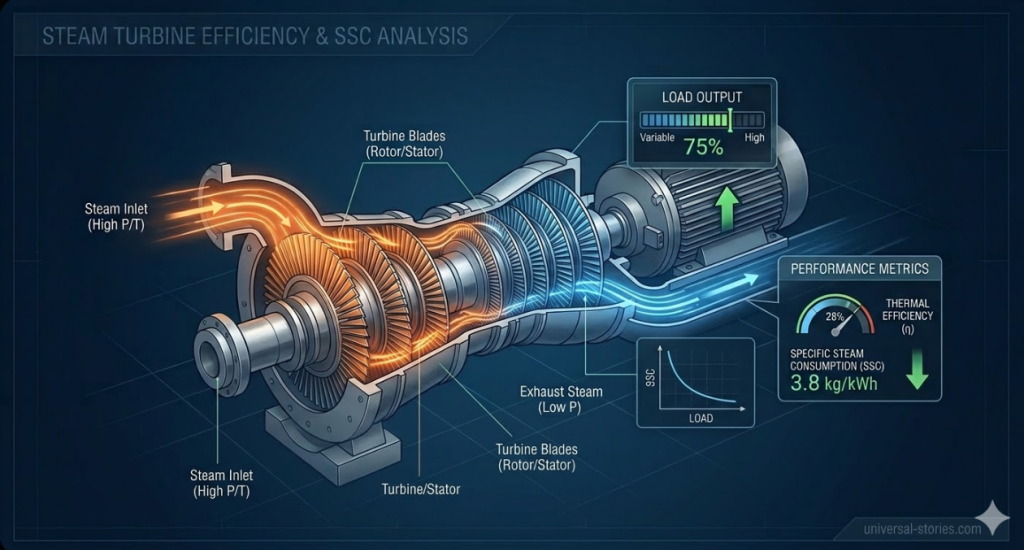 Reality of Steam Turbine Efficiency